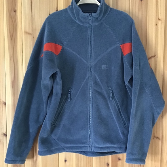 Helly Hansen Men's Full Zip Fleece Jacket Sweatshirt Grey Medium - Picture 2 of 15